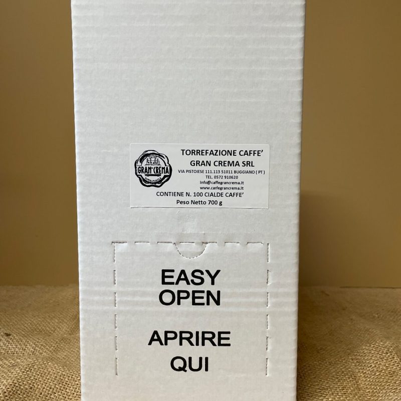 Box 100 Cialde Caffè  "Salvaspazio"